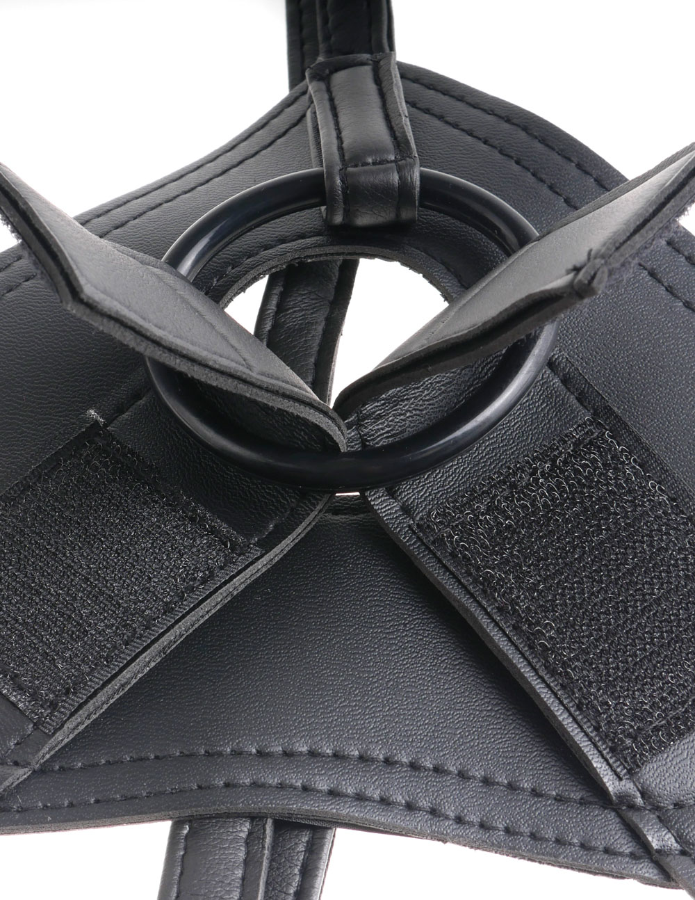 King Cock Strap-on Harness with 7 Inch Cock - Tan - Image 5