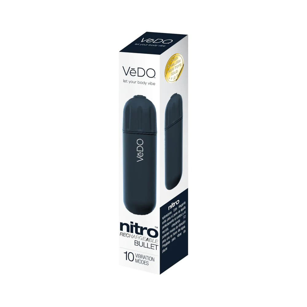 Nitro Rechargeable Bullet - Black - Image 2