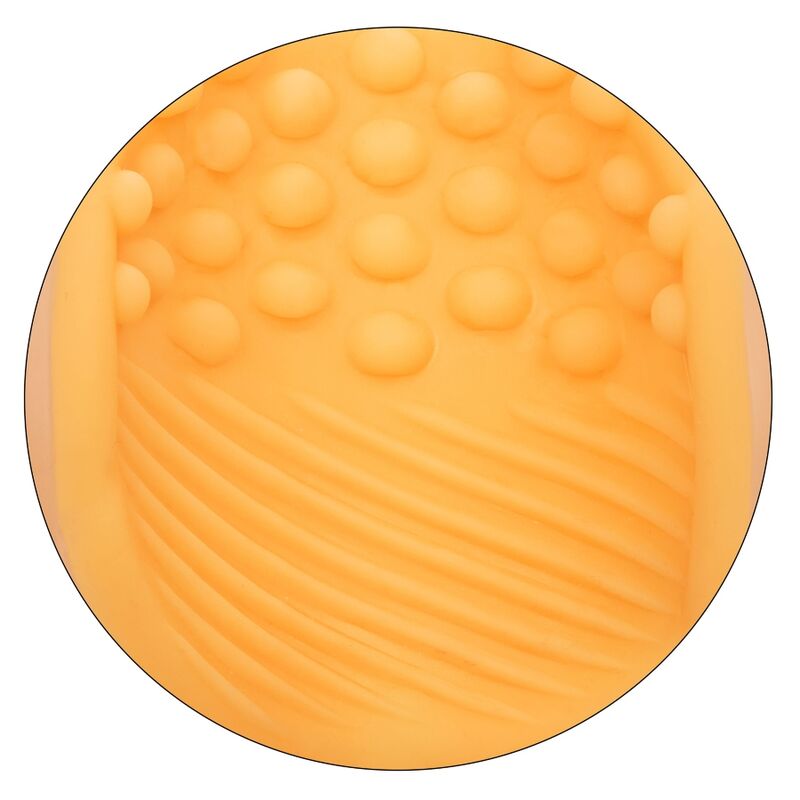 CALEXOTICS - BEADED GRIP MASTURBATOR ORANGE - Image 8