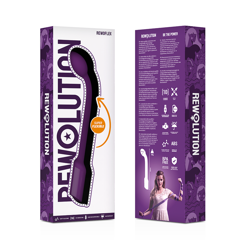 REWOLUTION - REWOFLEX FLEXIBLE G-POINT STIMULATOR VIBRATOR - Image 7
