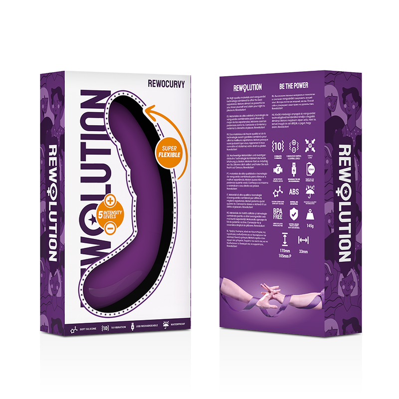REWOLUTION - REWOCURVY RECHARGEABLE FLEXIBLE VIBRATOR - Image 7
