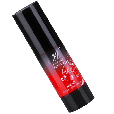 EXTASE SENSUAL - STRAWBERRY HEAT STIMULATING OIL 30 ML - Image 2