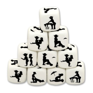 DIABLO PICANTE - WHITE POSING DICE