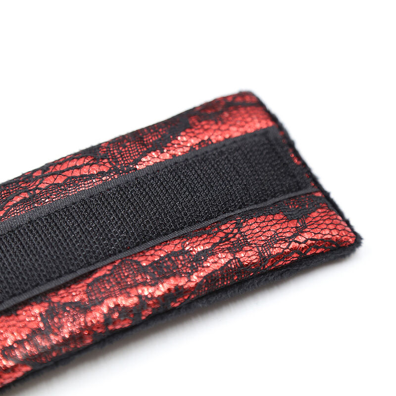 OHMAMA FETISH - VELVET HANDCUFFS WITH NYLON TAPE - Image 10