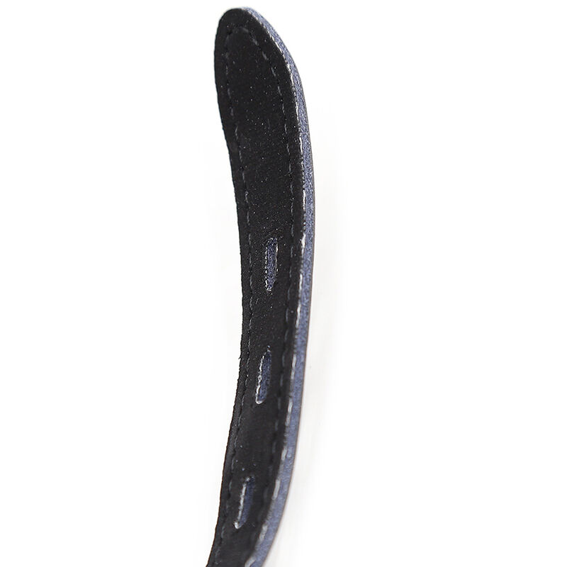 OHMAMA FETISH - SILICONE BALL GAG WITH LEATHER BELT (PADLOCK INCLUDED) - Image 6