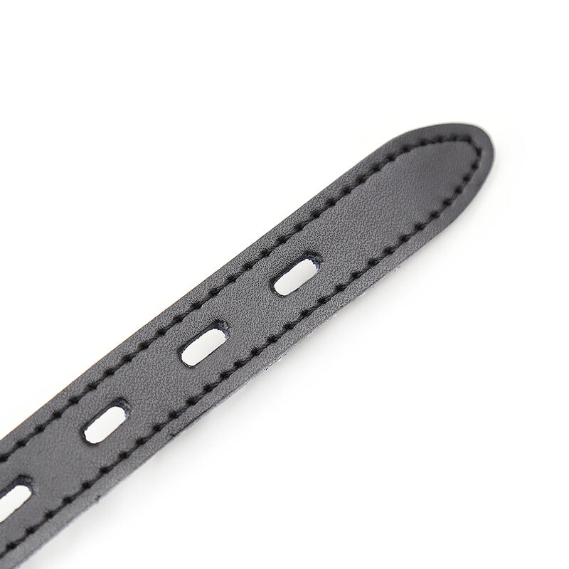 OHMAMA FETISH - SILICONE BALL GAG WITH LEATHER BELT (PADLOCK INCLUDED) - Image 7