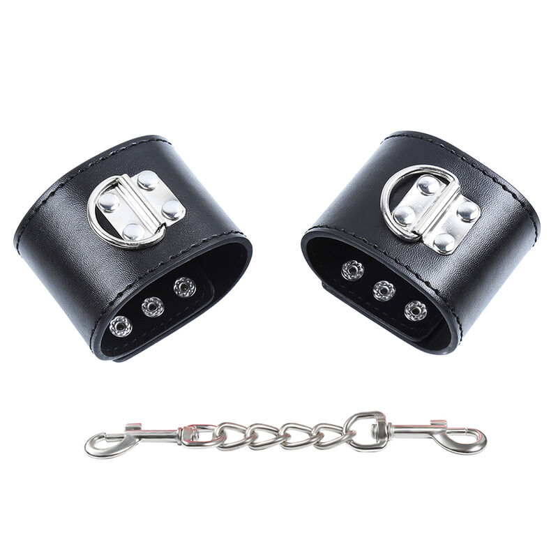 OHMAMA FETISH - WRIST RESTRAINTS SNAP FASTEN METAL - Image 7