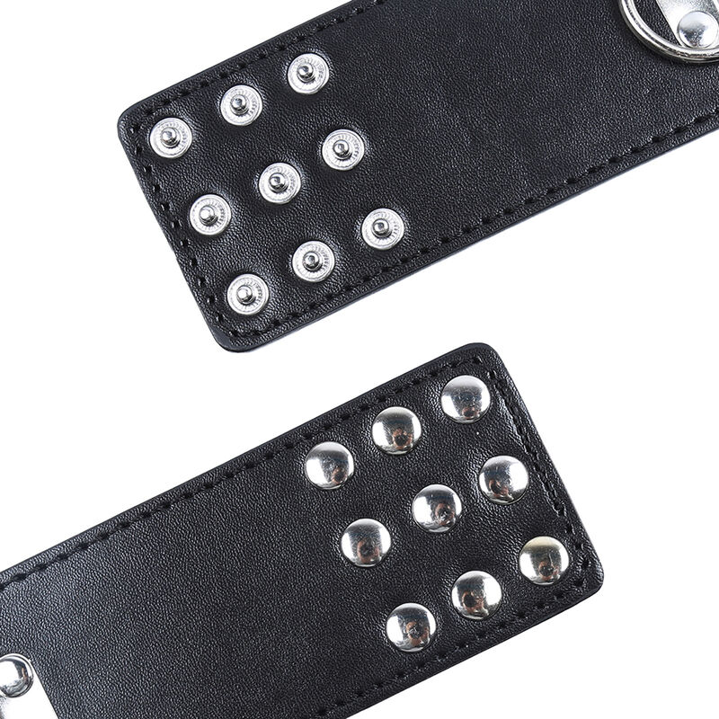 OHMAMA FETISH - WRIST RESTRAINTS SNAP FASTEN METAL - Image 9