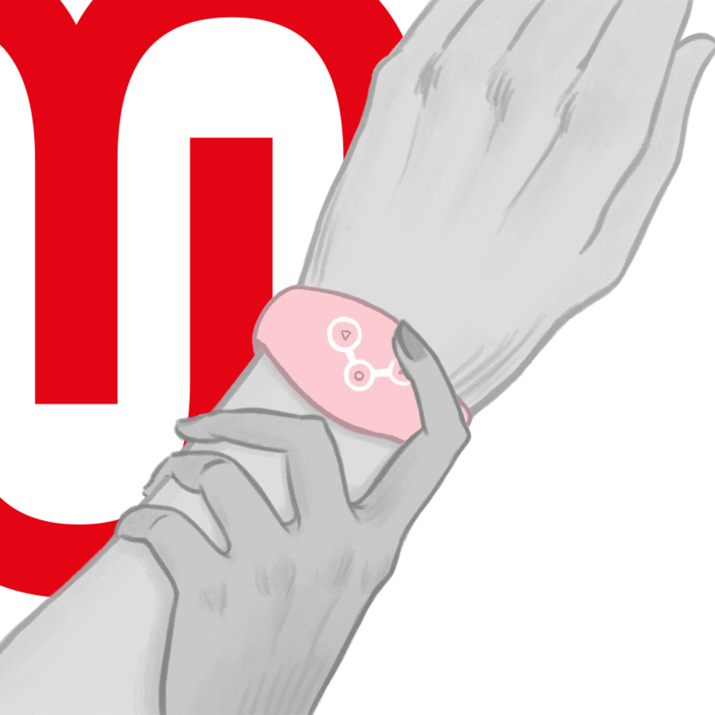 WATCHME - WIRELESS TECHNOLOGY WATCH SOFT PINK - Image 8