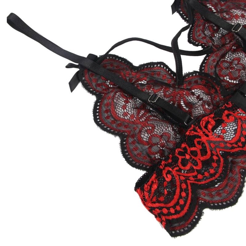 SUBBLIME - SET TWO PIECES SET LACE TOP AND PANTIES S/M - Image 6