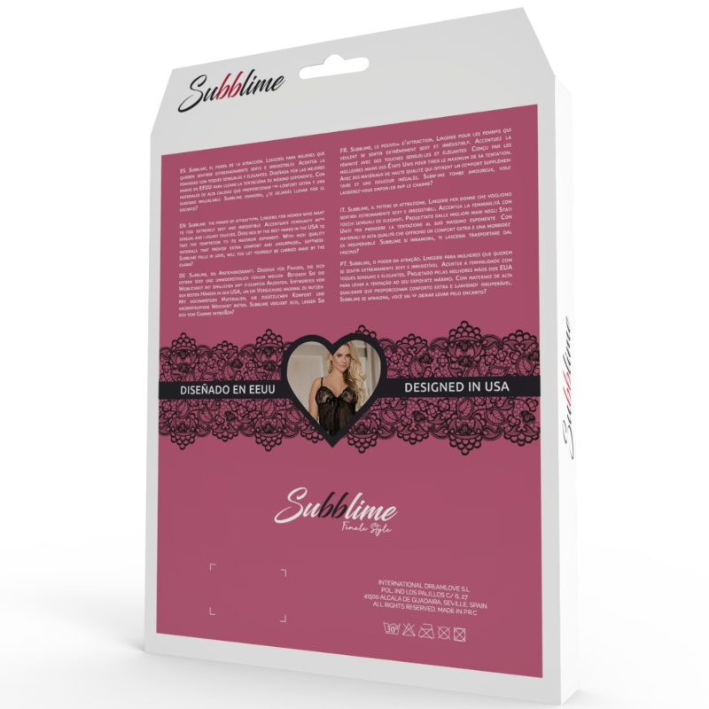 SUBBLIME - TEDDY LONG SLEEVE FISHNET S/M - Image 4