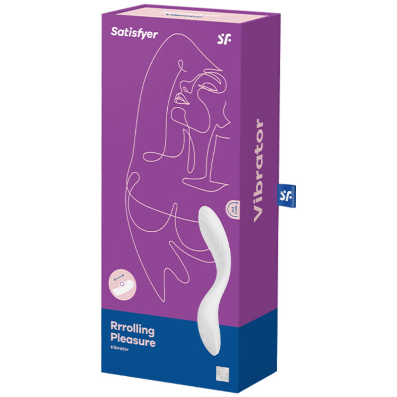 SATISFYER - RRROLLING PLEASURE GSPOT VIBRATOR WHITE - Image 5
