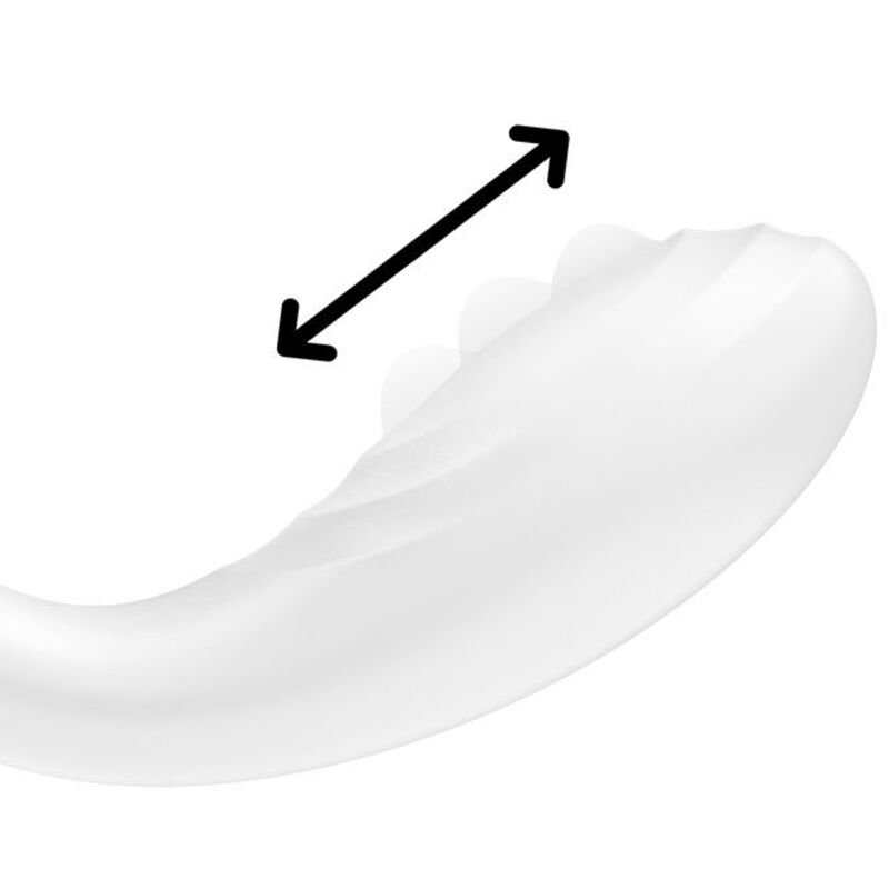 SATISFYER - RRROLLING PLEASURE GSPOT VIBRATOR WHITE - Image 2