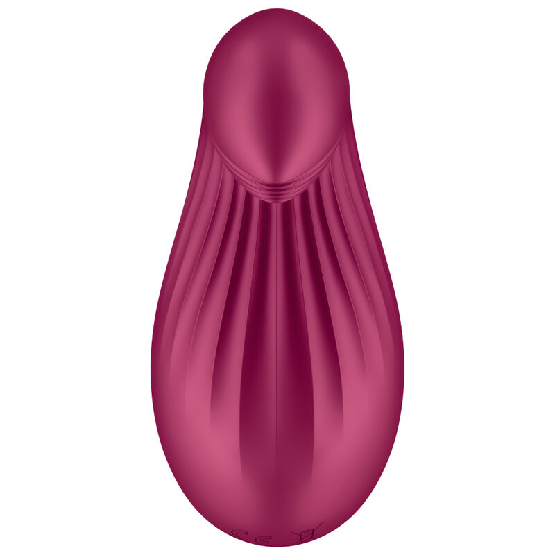 SATISFYER - DIPPING DELIGHT LAY-ON VIBRATOR RED - Image 3