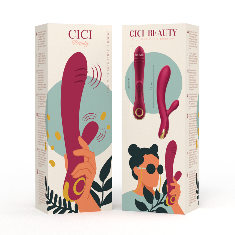 CICI BEAUTY - PREMIUM SILICONE RABBIT VIBRATOR - Image 7