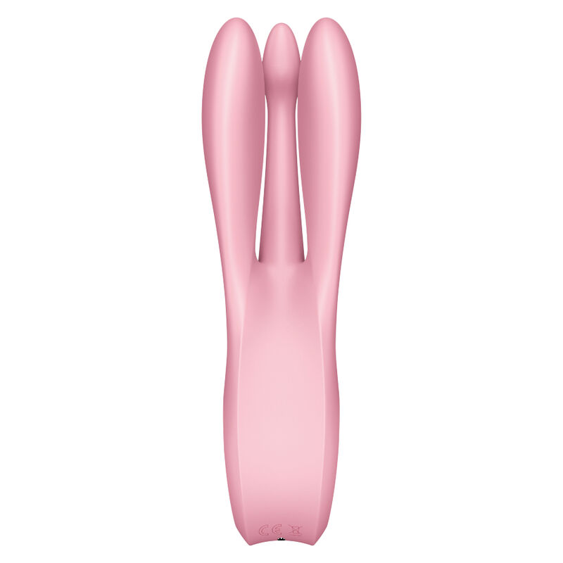 SATISFYER - THREESOME 1 VIBRATOR PINK - Image 3