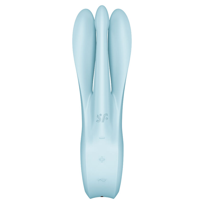 SATISFYER - THREESOME 1 VIBRATOR BLUE - Image 3