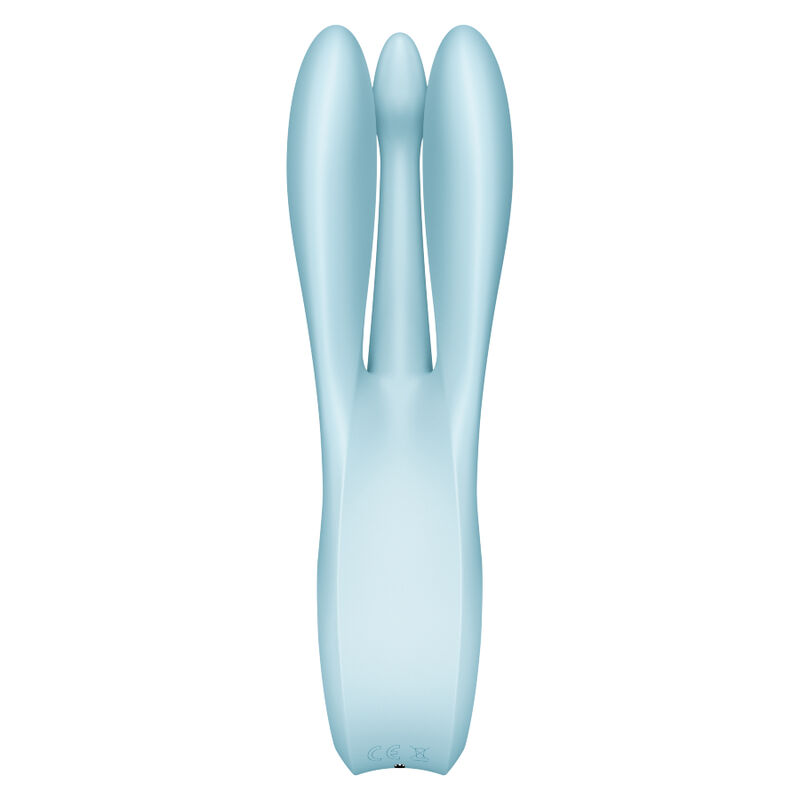 SATISFYER - THREESOME 1 VIBRATOR BLUE - Image 2