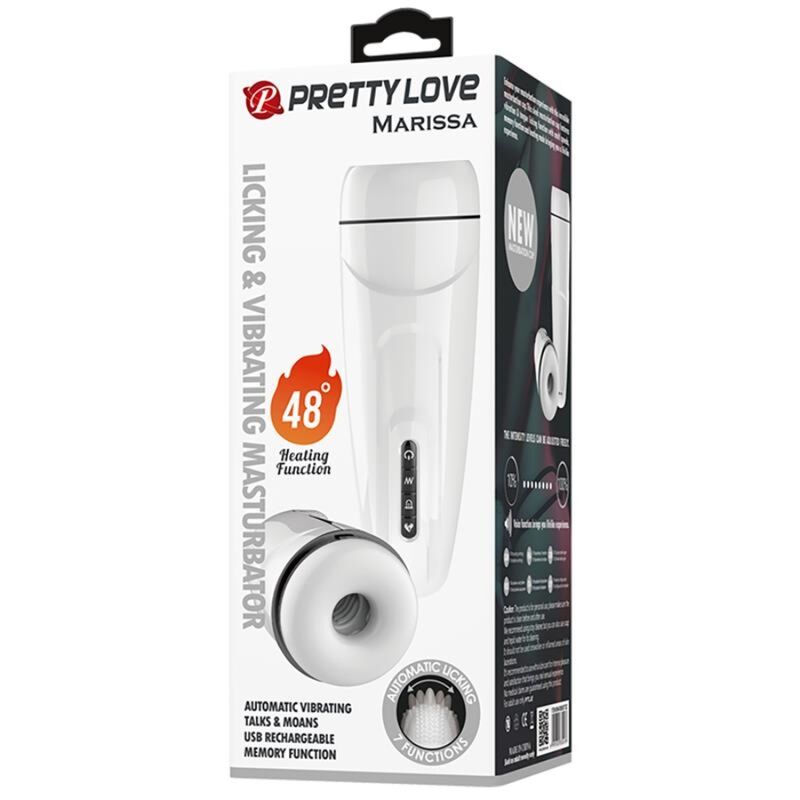 PRETTY LOVE - MARISSA MALE MASTURBATOR VIBRATION, HEAT, VOICE AND STIMULATING WAVES - Image 11