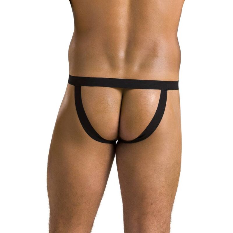 PASSION - 044 SLIP OPEN BEN BLACK L/XL - Image 4