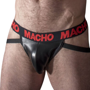 MACHO - MX25RC JOCK RED LEATHER XL