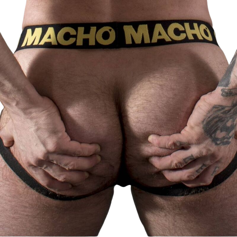 MACHO - MX25AC JOCK YELLOW LEATHER XL - Image 2
