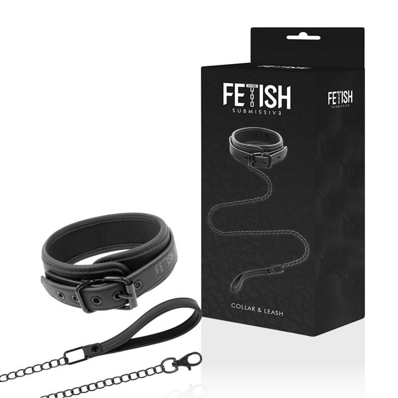 FETISH SUBMISSIVE - NOPRENE LINING CHAIN NECKLACE - Image 2