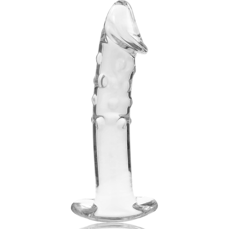 NEBULA SERIES BY IBIZA - MODEL 19 DILDO BOROSILICATE GLASS CLEAR 18.5 CM -O- 4 CM - Image 5