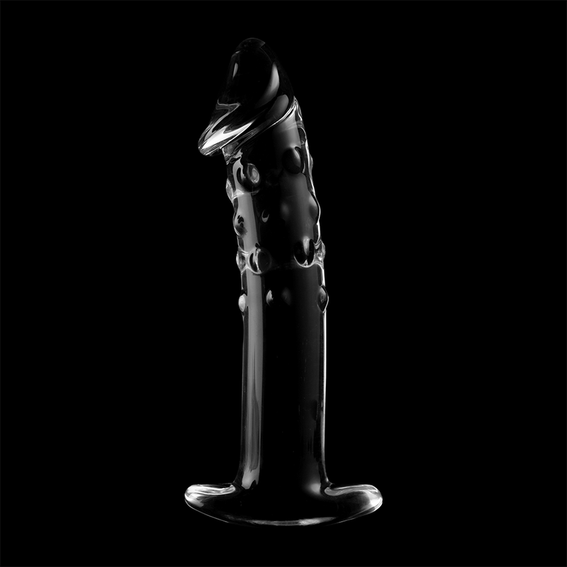 NEBULA SERIES BY IBIZA - MODEL 19 DILDO BOROSILICATE GLASS CLEAR 18.5 CM -O- 4 CM - Image 7