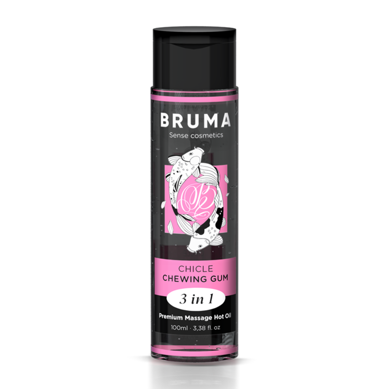 BRUMA - PREMIUM MASSAGE HOT OIL CHEWING GUM 3 IN 1 - 100 ML - Image 2