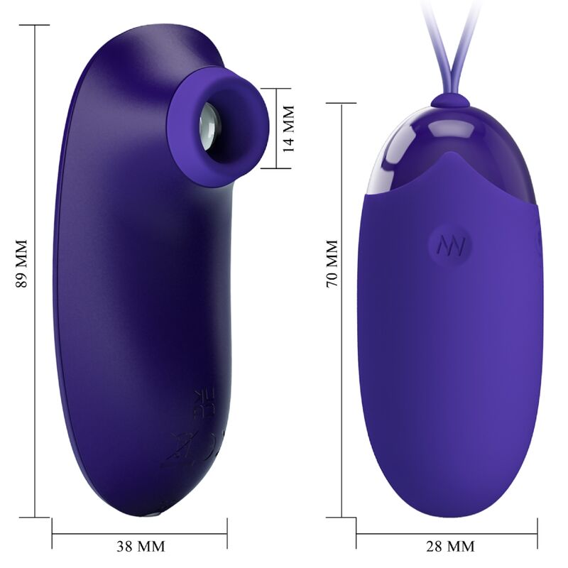 PRETTY LOVE - STIMULATOR AND PORTABLE EGG - Image 4
