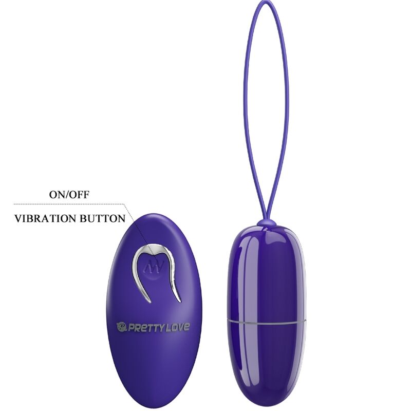 PRETTY LOVE - SELKIE YOUTH MINI VIBRATING EGG VIOLET REMOTE CONTROL - Image 7