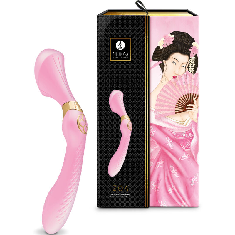 SHUNGA - ZOA INTIMATE MASSAGER PINK - Image 3
