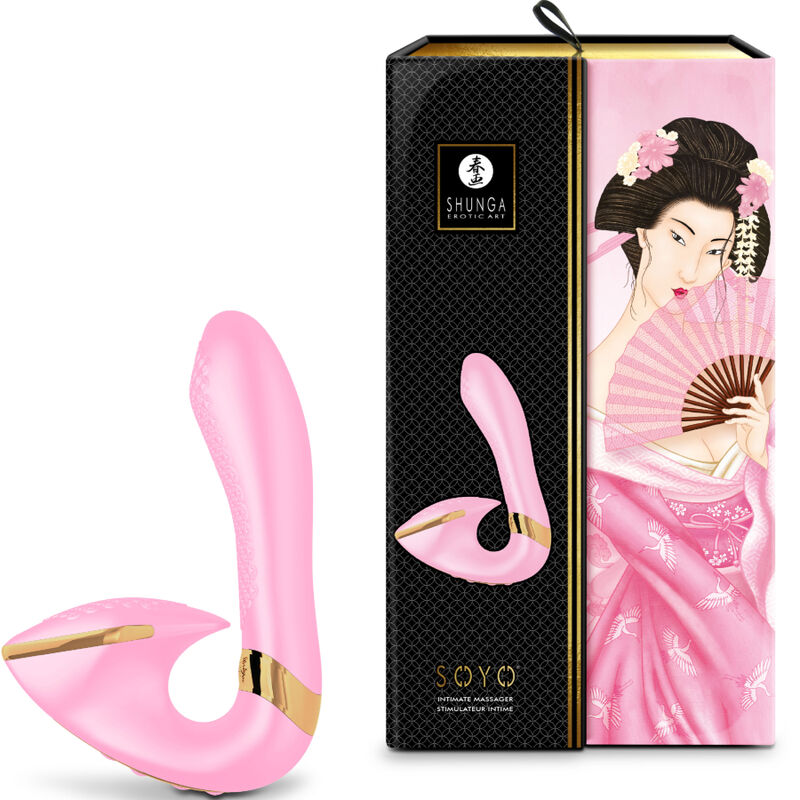 SHUNGA - SOYO INTIMATE MASSAGER PINK - Image 3
