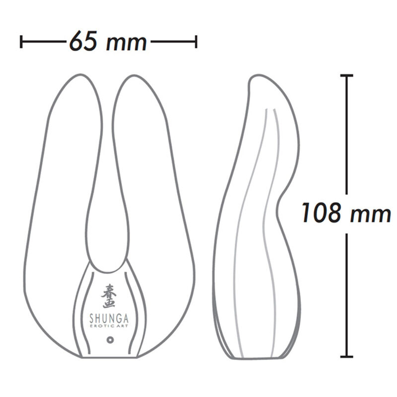 SHUNGA - AIKO INTIMATE MASSAGER FUCHSIA - Image 6