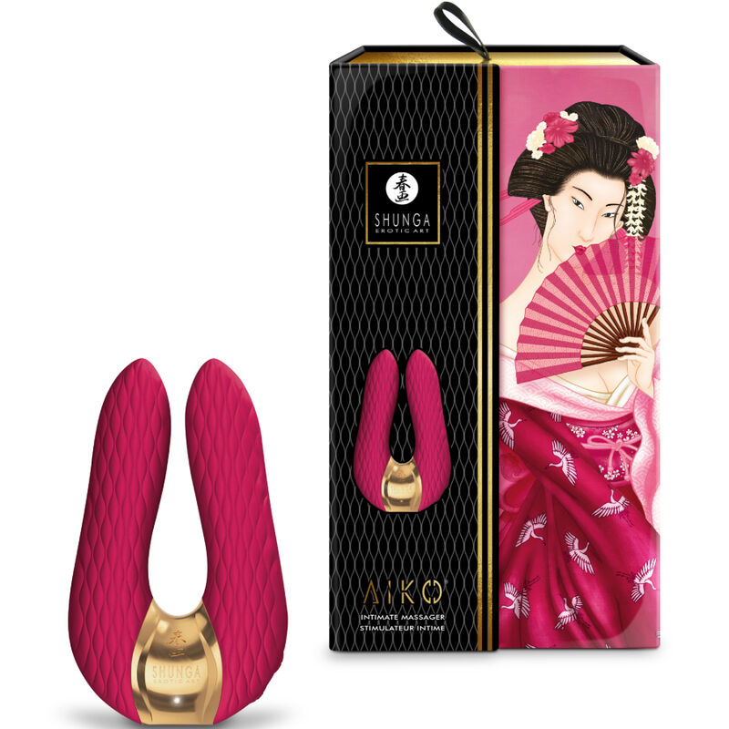 SHUNGA - AIKO INTIMATE MASSAGER FUCHSIA - Image 4