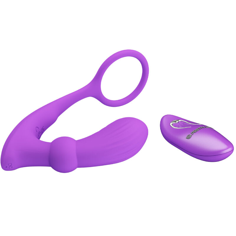 PRETTY LOVE - WARREN VIOLET ANAL RING & VIBRATOR - Image 3