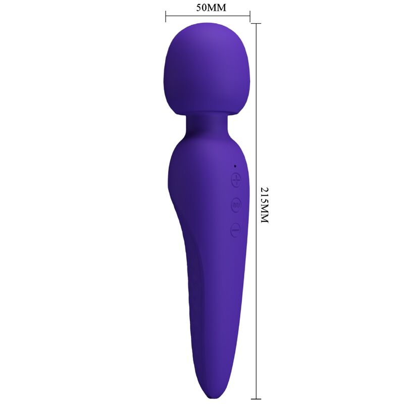 PRETTY LOVE - MEREDITH MASSAGER 12 VIBRATION MODES PURPLE - Image 6