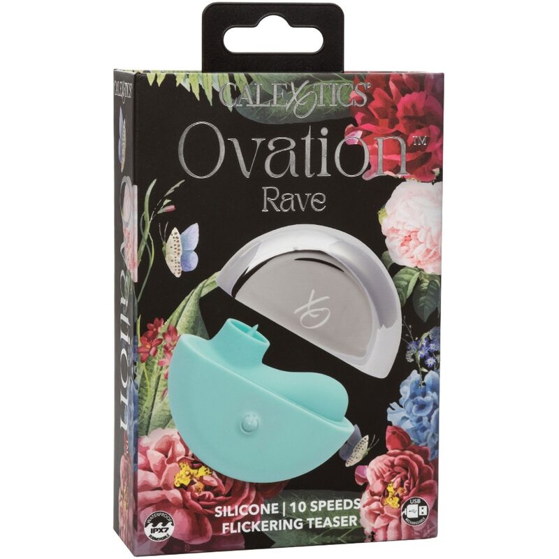 CALEXOTICS - OVATION RAVE STIMULATOR AQUA GREEN - Image 3