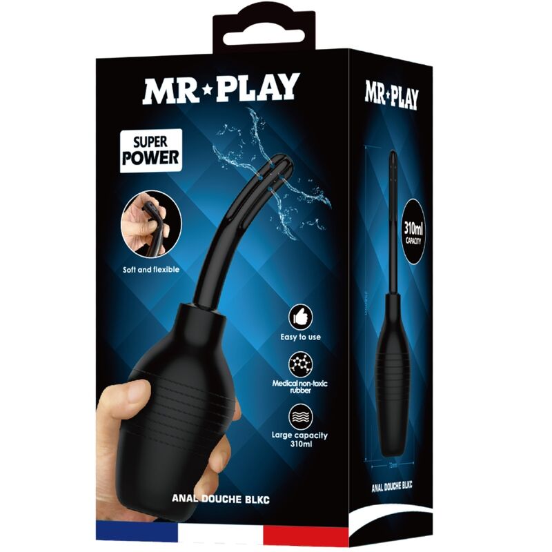 MR PLAY - ANAL DOUCHE BLKC SUPER POWER BLACK - Image 7