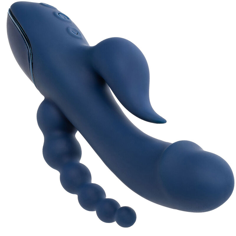 CALEXOTICS - VIBRATOR TRIPLE ORGASM BLUE - Image 6