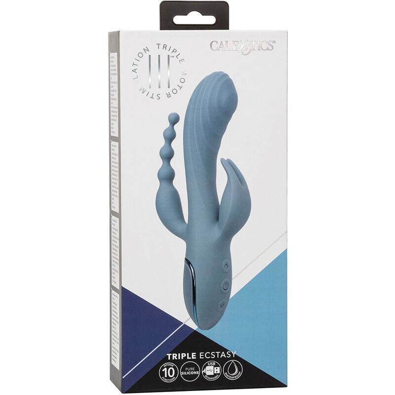 CALEXOTICS - VIBRATOR TRIPLE ECSTASY GREY - Image 11