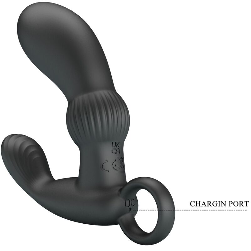 PRETTY LOVE - CAYLA ANAL VIBRATOR MASSAGER BLACK - Image 7