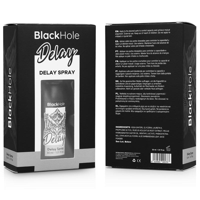BLACK HOLE - DELAY SPRAY STUDY FORTE 30 ML - Image 7