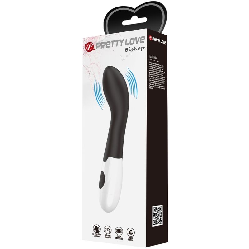 PRETTY LOVE - BISHOP G-SPOT VIBRATOR 30 MODES BLACK - Image 10