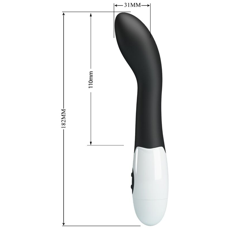 PRETTY LOVE - BISHOP G-SPOT VIBRATOR 30 MODES BLACK - Image 7