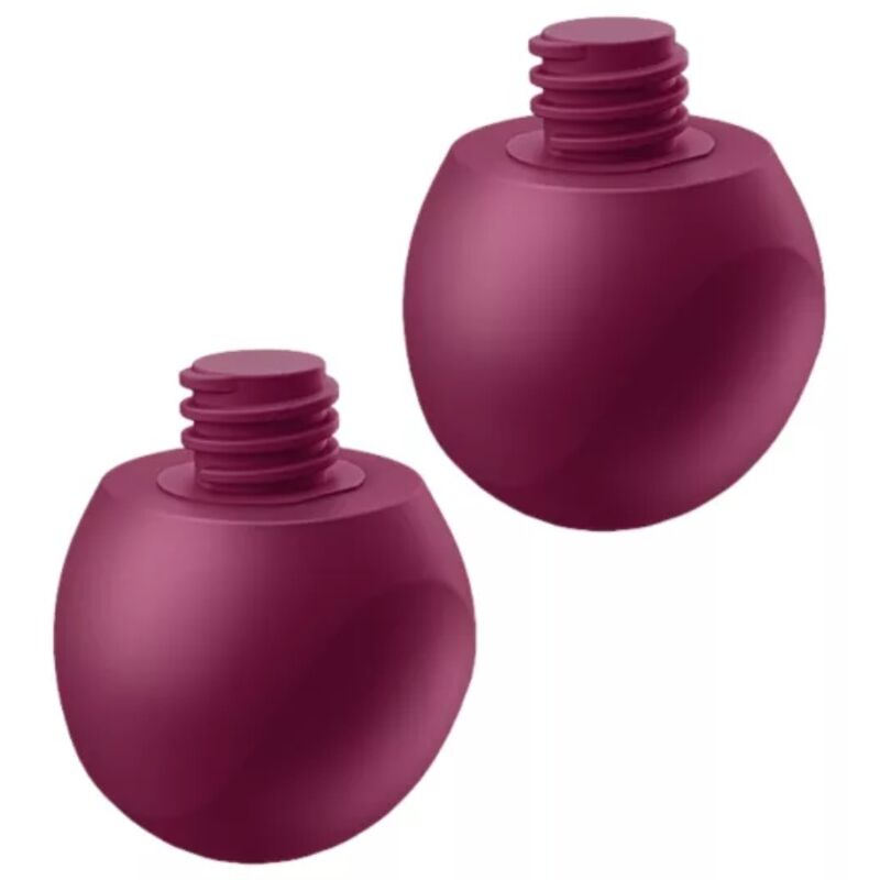 SATISFYER - LOVE BIRDS VARY VIBRATING BALLS FREE APP WINE RED - Image 4