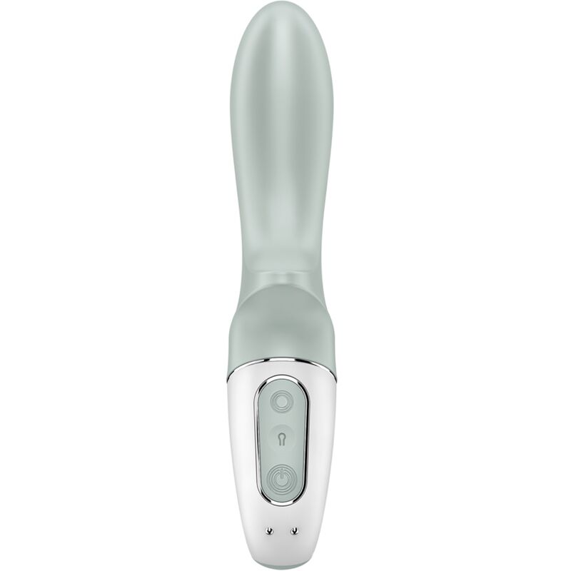 SATISFYER - AIR PUMP BOOTY 3 INFLATABLE ANAL VIBRATOR GREYGREEN - Image 5