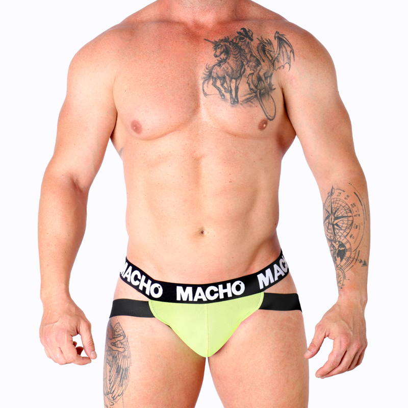 MACHO - MX28FA JOCK YELLOW L - Image 5