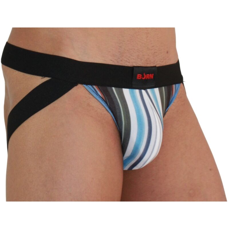 BURN - 009 JOCK MULTICOLOR / BLACK XL - Image 2